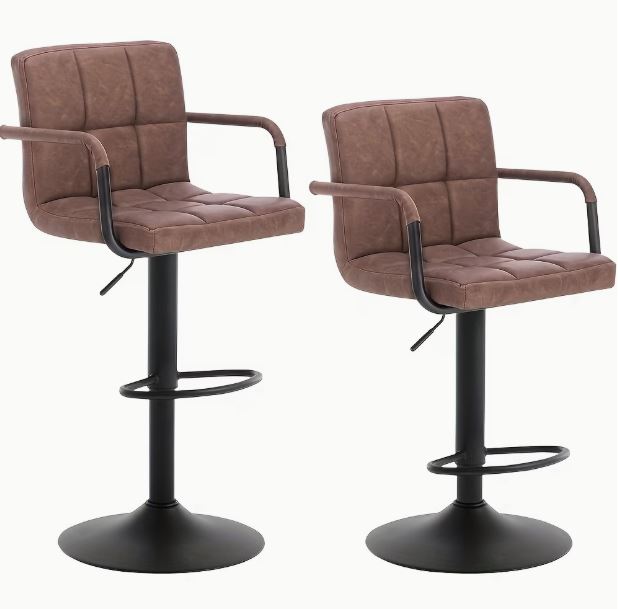 2x Barhocker mit Armlehnen / Set